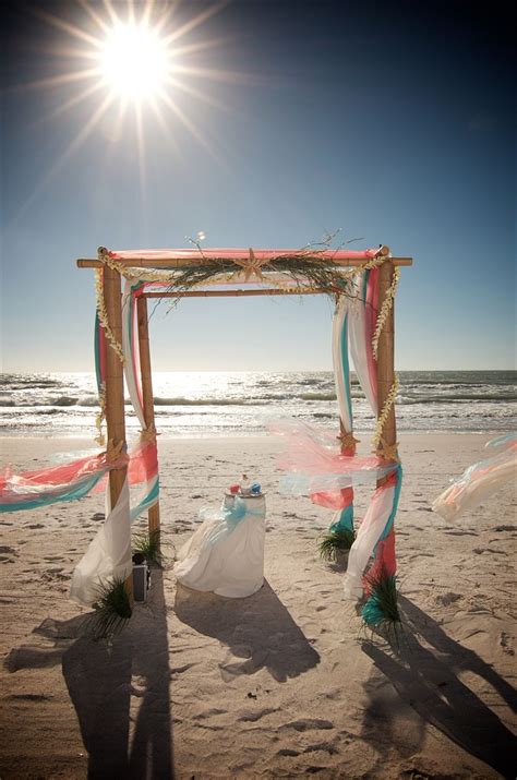 Weddings we planned, ideas to inspire you…….our wedding planners' ultimate goal is to make each wedding as unique as the couple themselves. Deluxe Décor for Florida Beach Wedding (With images) | Wedding sand, Florida beach wedding ...