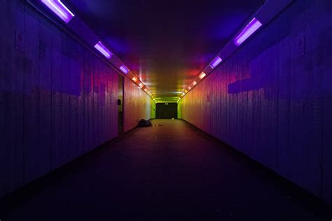 Free Images Light Night Sunlight Tunnel Subway Line Reflection