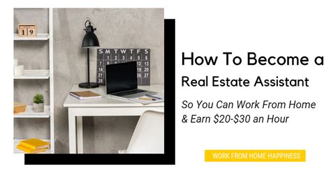 The national average salary for a real estate assistant is $40,902 in united states. Real Estate Assistant Jobs: How To Find Virtual Work ...