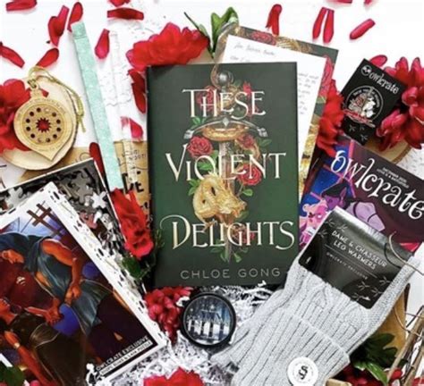 Owlcrate These Violent Delights Hobbies And Toys Books And Magazines