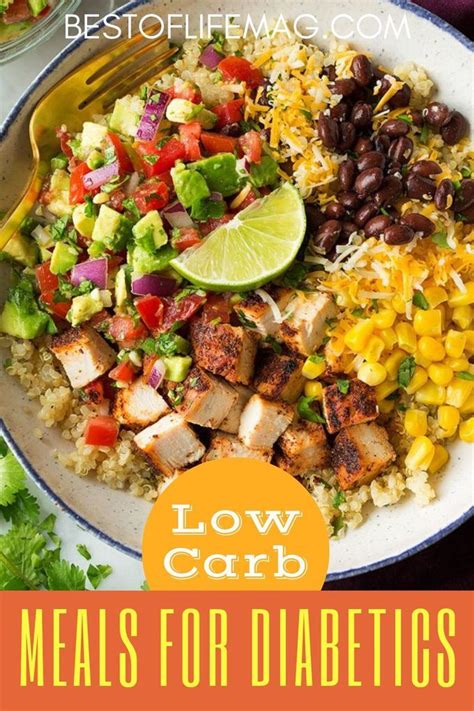 Well the good news is you can still have all those tasty foods; There are easy to make low carb meals for diabetics that ...