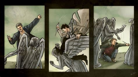 Now Thats How You Kill A Weeping Angel Supernatural Angels