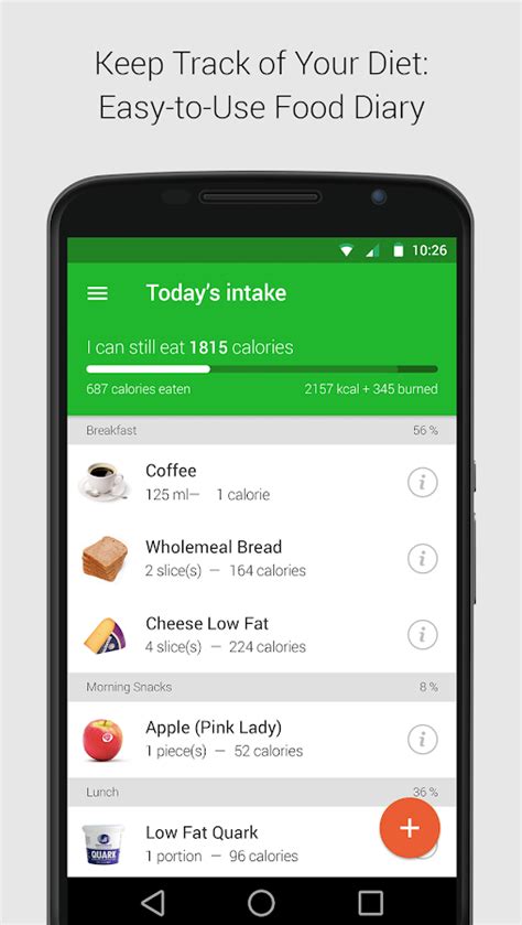The app has lots of great recipes that are suitable for those who. Calorie, Carb & Fat Counter - Android Apps on Google Play