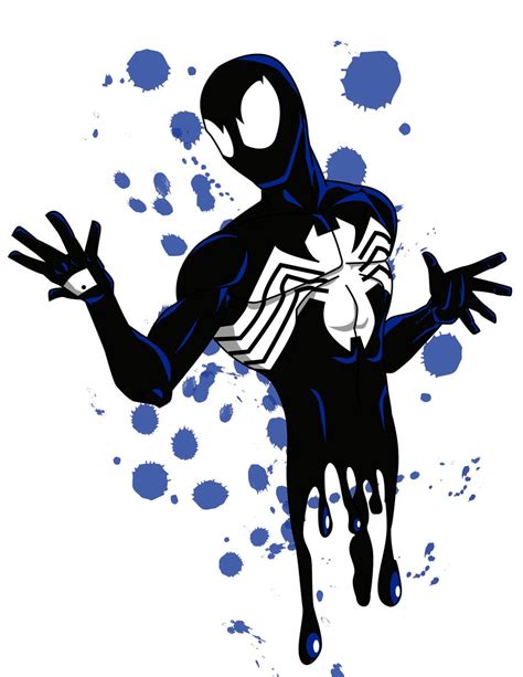 Symbiote Spider Man By Skgreener Lantern On Deviantart