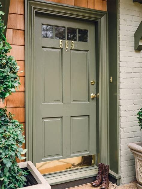 Paint The Front Door 11 Budget Friendly Ways To Boost Curb Appeal On