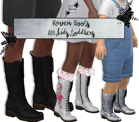 Lumysims Dusk Shoes Kids And Toddlers For The Sims 4 Spring4sims Sims 4