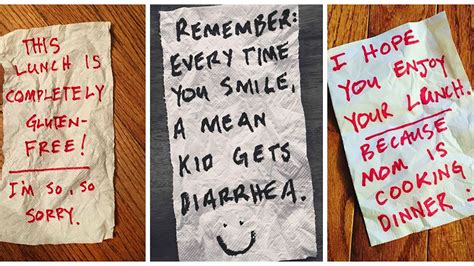 Dad Brightens Kids Day With Hilarious Lunchbox Notes Oversixty