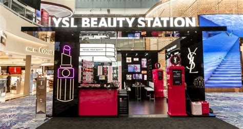 Yves Saint Laurent Launches Beauty Station At Changi Airport With Shilla
