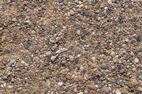 Pebble Stone Texture Beach Pattern Ground Background Stock Photo