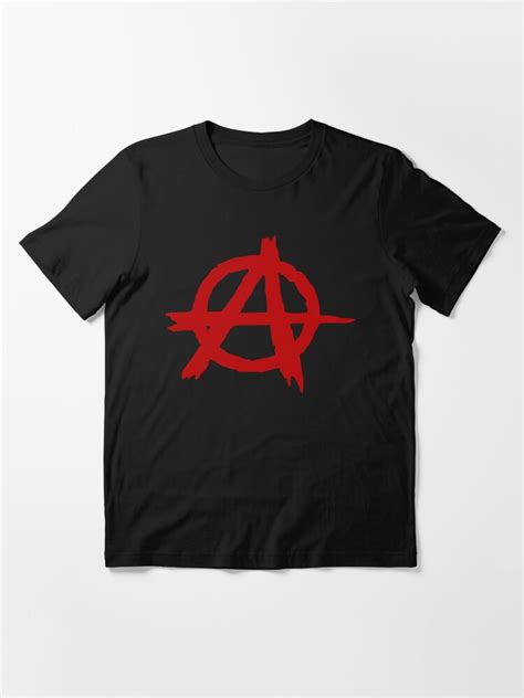 Anarchy Symbol T Shirt T Shirt For Sale By Bitsnbobs Redbubble
