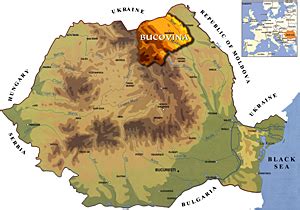 Spanning 93,030 square kilometres (35,920 sq mi) in the carpathian basin, it borders slovakia to the north. Geografia Bucovinei - Romanian Monasteries
