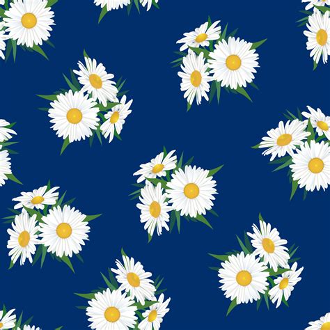 Abstract Floral Seamless Pattern Cute Abstract Seamless Floral