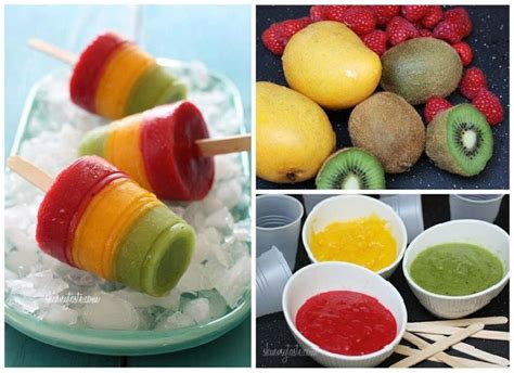 Paletas De Hielo Frutales Fruit Pops Fresh Fruit Recipes Frozen
