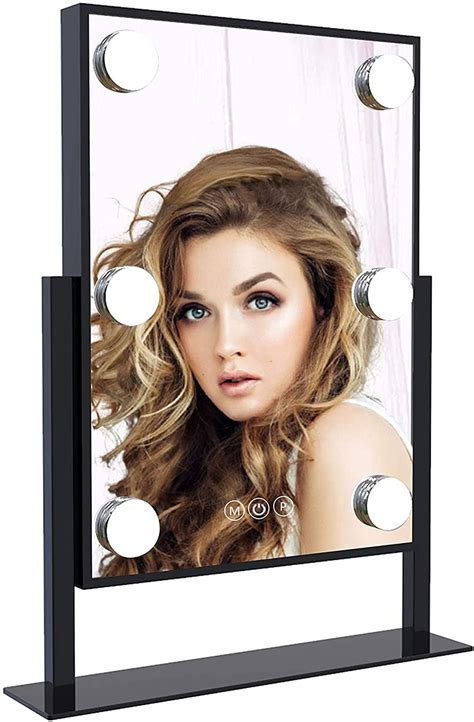 Impressions Vanity Hollywood Tri Tone Led Makeup Mirror Tabletop