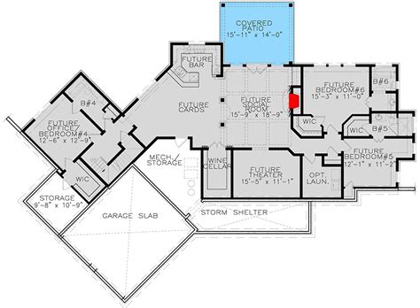 Open Floor House Plans 1 Story Angled Architectural