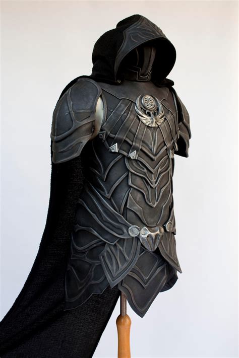 Male Nightingale Skyrim Armor Cosplay Halloween Larp Etsy