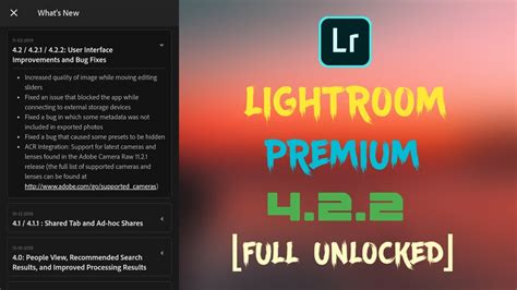 Kemudahan ini dimaksudkan agar anda. Lightroom CC Full Unlocked 4.2.2 Apk for android || how to ...