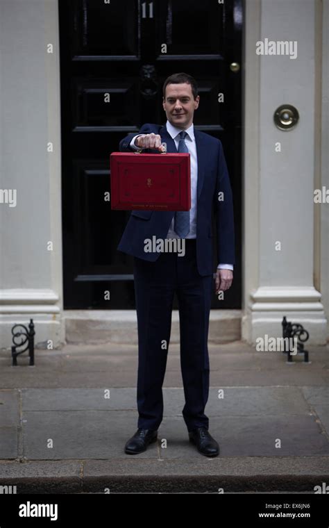 Downing Street London Uk 8th July 2015 The Chancellor Of The