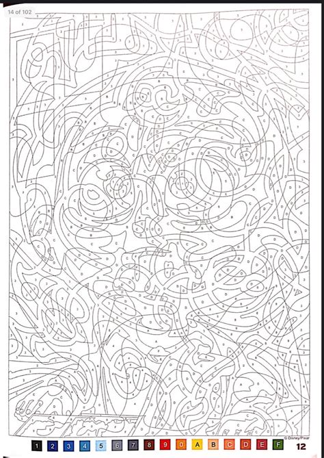 Disney Mystery Coloring Book Pdf Pixar Abstract Coloring Pages