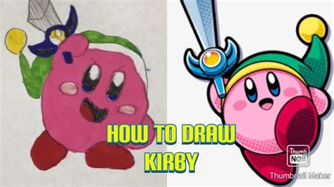How To Draw Kirby Youtube