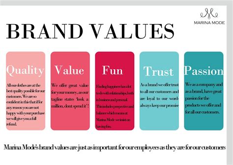 English Honori Garcia Brand Values