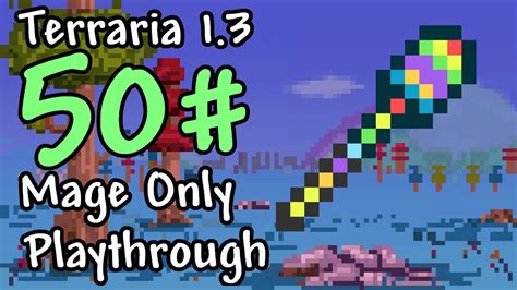Expert Mode Terraria Mage Only Rainbow Rod Episode 50 Youtube