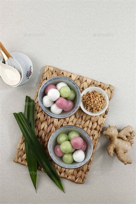 Tang Yuan Wedang Ronde Chinese Glutinous Rice Dumpling Balls With