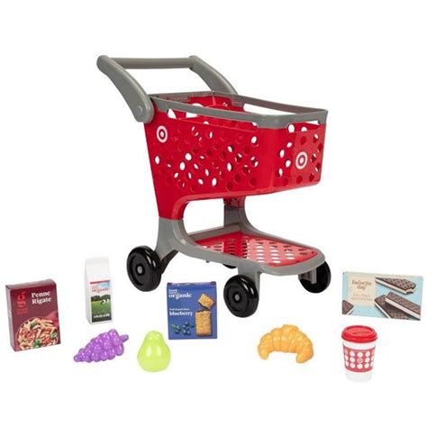 Target Has A New Mini Shopping Cart For Kids That Comes With Groceries