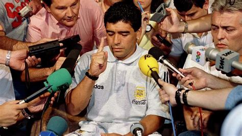 Mundial94 Doping De Maradona Visto Por Dentro Record Mais Jornal