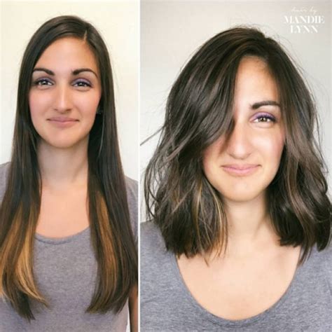 Omg Worthy Transformations Lob Hairstyle Hairdo