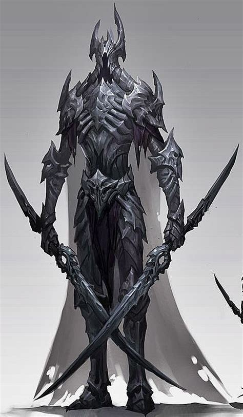 Obsidian Knight Hausrenth Concept Art Characters Dark Fantasy Art