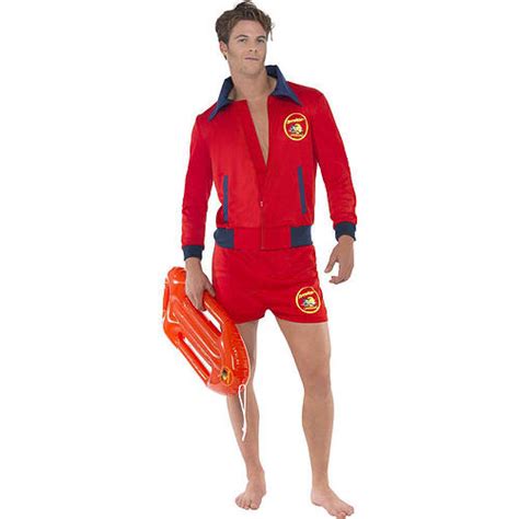 Buy Medium Official Baywatch Lifeguard Mens Fancy Dress Costume 90s Tv New Stag Do Game