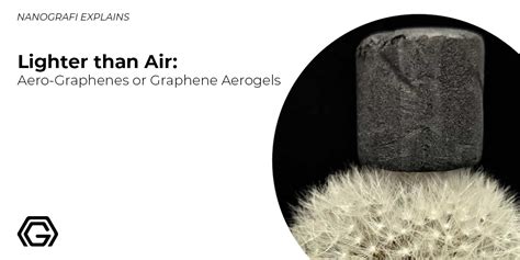 Lighter Than Air Aero Graphenes Or Graphene Aerogels Nanografi Nano