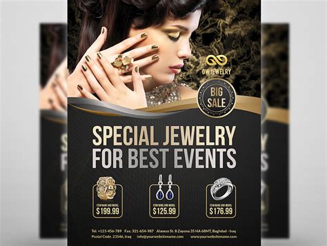 Jewelry Flyer Templates By OWPictures On Dribbble