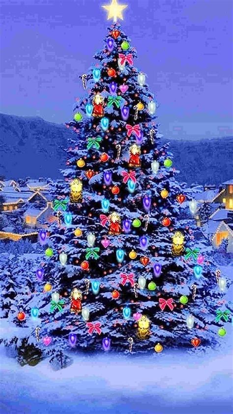 Christmas Tree Hd Phone Wallpapers Top Free Christmas Tree Hd Phone