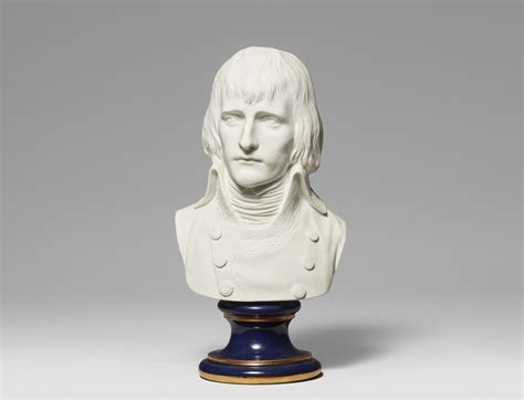 A Rare Sèvres Porcelain Bust Of Général Napoléon Bonaparte Lot 809