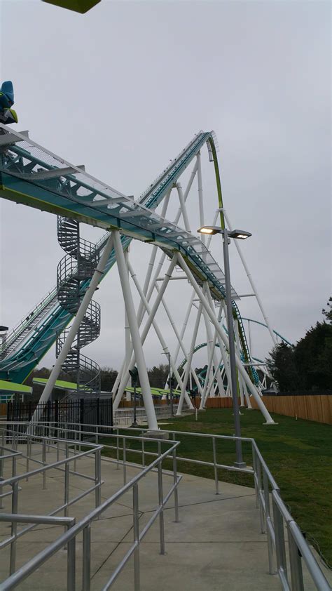 I Got To Go To The Fury 325 Ride Preview Today Here Are Some Pictures