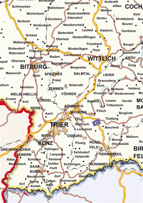 Digitale Kaart Rheinland Pfalz 117 Kaarten En Atlassennl