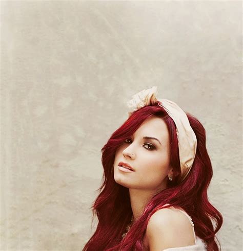 Demi Lovato Red Hairlove It Hair Beauty Pinterest