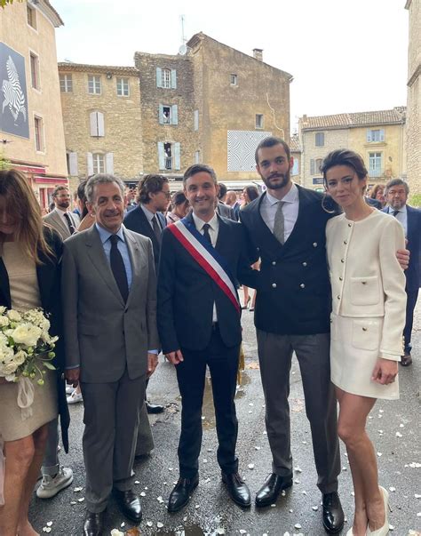 Sud De La France Louis Sarkozy A épousé Le Top Natali Husic Lessentiel