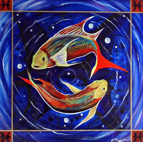 Pisces By Ottoniel Lima Painting Art Pisces