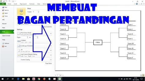 Cara Membuat Skema Pertandingan – Gudang Materi Online