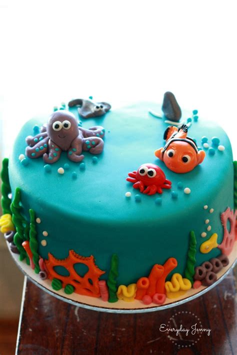 Nemo Fish Birthday Cake