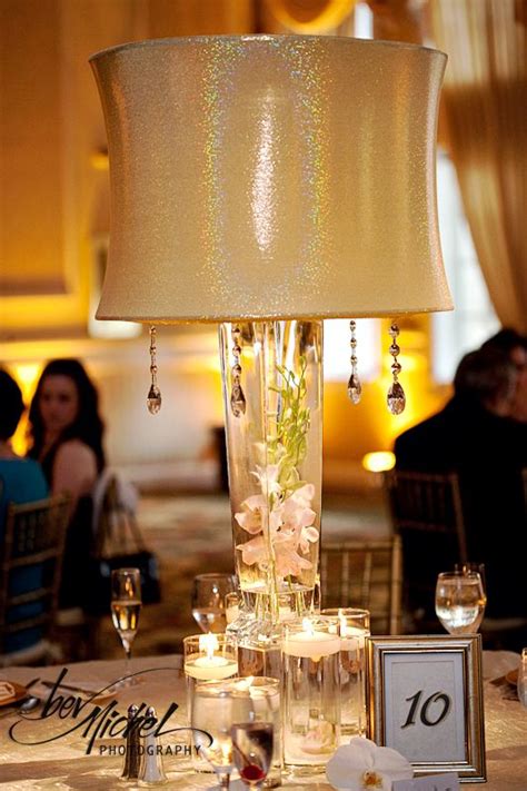 I Think The Lampshade Wedding Centerpiece Is A Unique Idea Wedding