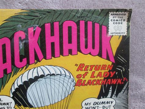 Blackhawk 140 Dc 1959 Lady Blackhawk Nice Condition Ebay