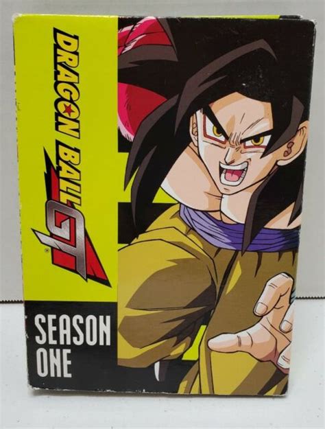 Dragon Ball Gt Season One Dvd 2008 5 Disc Set For Sale Online Ebay