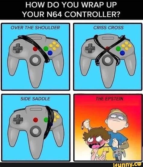 How Do You Wrap Up Your N64 Controller Ifunny Funny Gaming