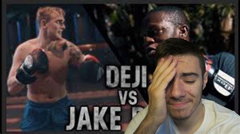 DEJI VS JAKE PAUL OFFICIAL FIGHT TRAILER REACTION VIDEO YouTube