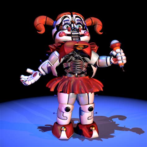 Scooped Circus Baby Fnaf Sl Blender By Chuizaproductions On Deviantart