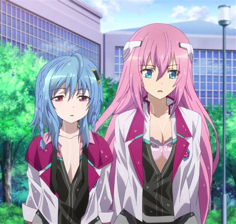 Julis Alexia Von Riessfeld Sasamiya Saya Gakusen Toshi Asterisk Highres Screencap 10s